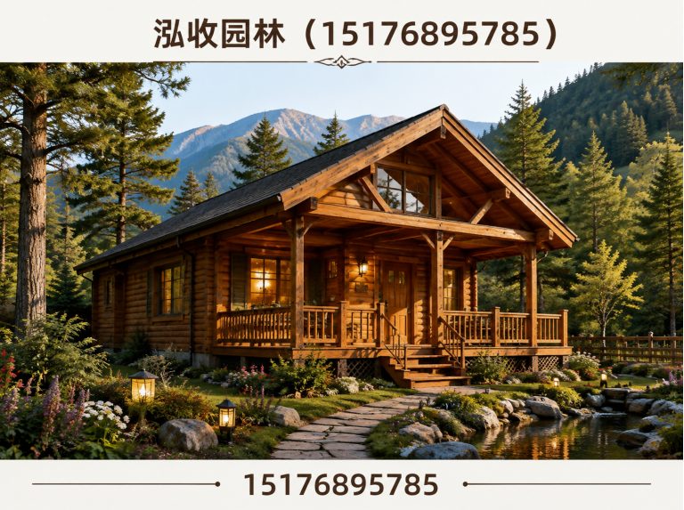 西宁防腐木凉亭展示图